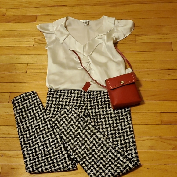 Soho Pants - Soho black and white pants  size 4
